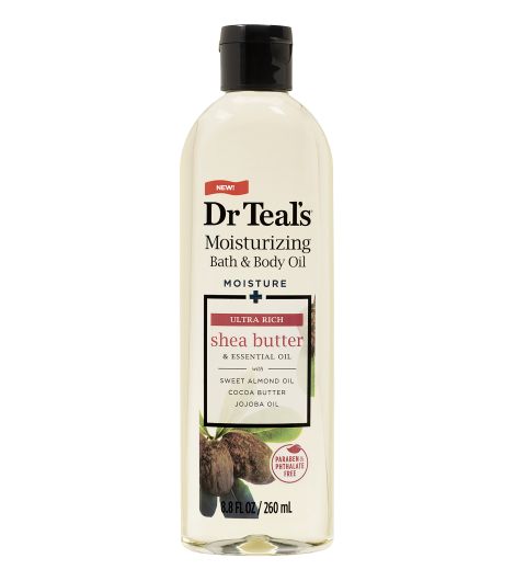 Dr Teal's Bath & Body Oil Shea Butter & Almond Oil - 260ml