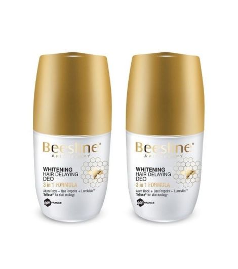 Beesline Whitening Roll-On Deo Hair Delay 50ml 1+1