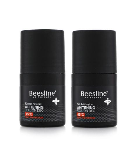Beesline Men Whitening Roll-On Deo Heat Protection 50ml 1+1