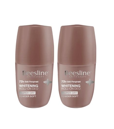 Beesline Whitening Roll-On Deo Powder Soft 50ml 1+1