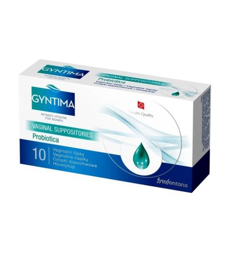 Gyntima Probiotica Forte Vaginal Suppositories