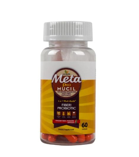 Us Nutri Meta Pro Mucil 60 Capsules