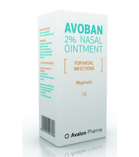 Avalon Avoban 2% Nasal Ointment 3Gm