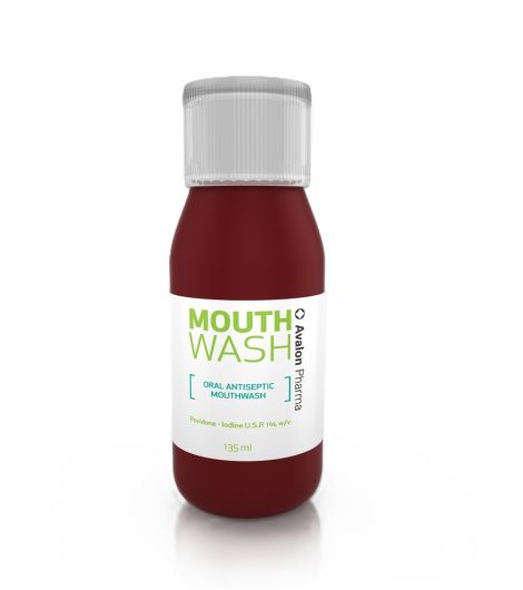 Avalon Povidone + Iodine 1% Mouthwash 135ml