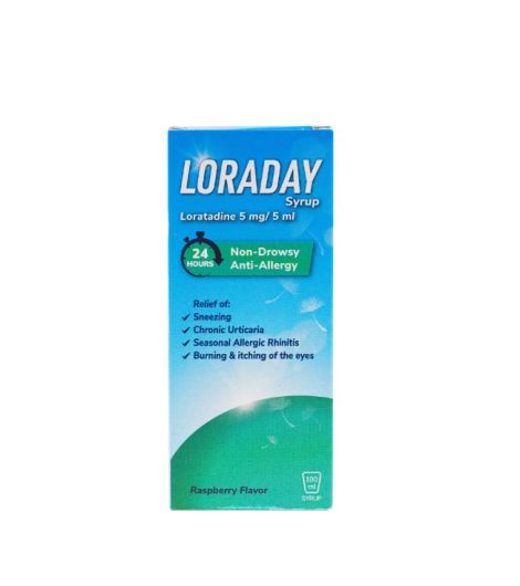 Loraday Syrup Raspberry Flavor 100 ml