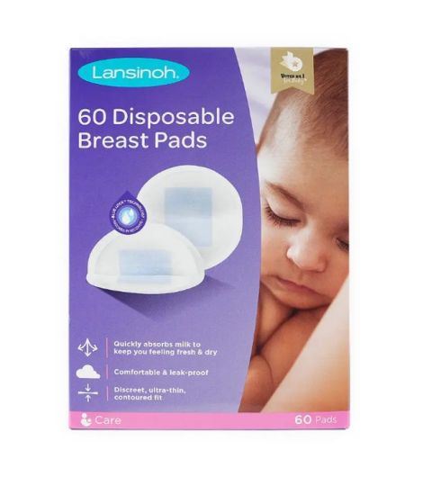 Lansinoh Disposable Breast Pads 60 Pcs