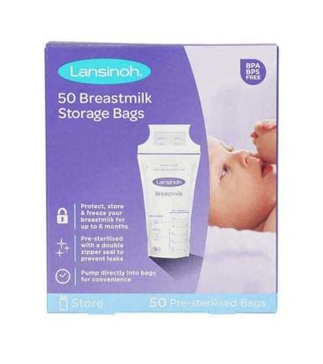 Lansinoh Breast Milk Storage Bags 50 Pcs