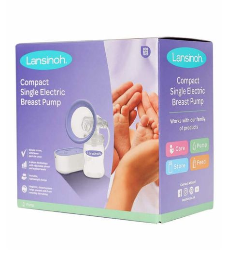 Lansinoh Compact Single Electric Breast Pump
