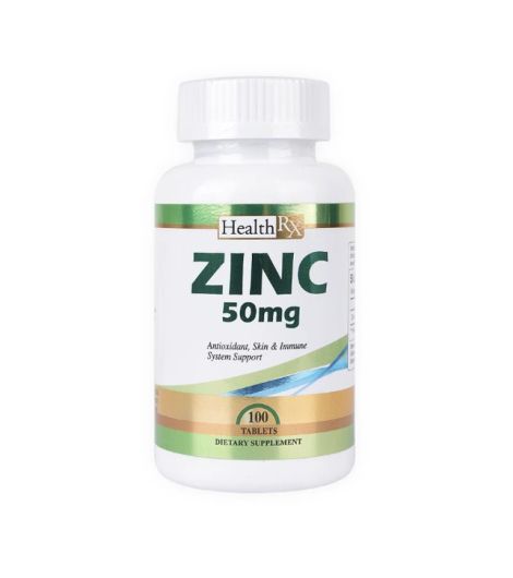 Health RX Zinc 50 Mg 100 Tabs