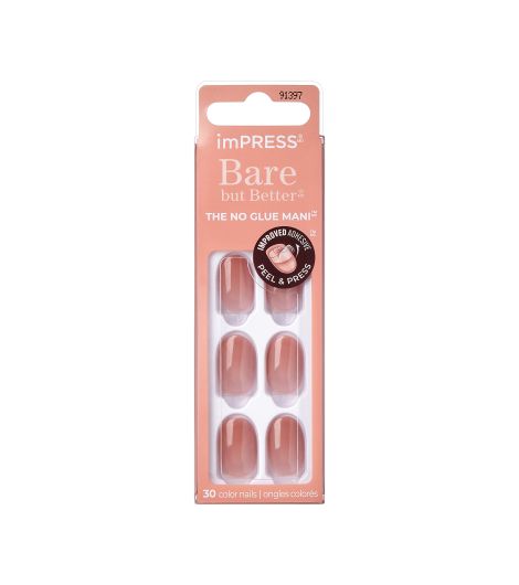 Kiss Impress Bare But Better Color Nails - Charmer