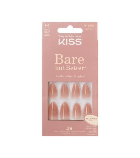 Kiss Bare But Better Nails - Nudies