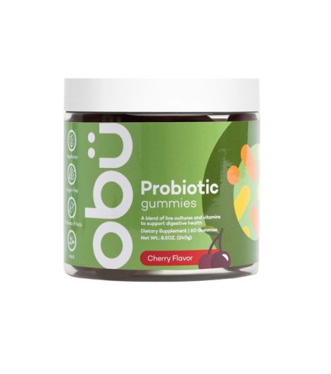 Obu Probiotic 60 Gummies Cherry Flavor