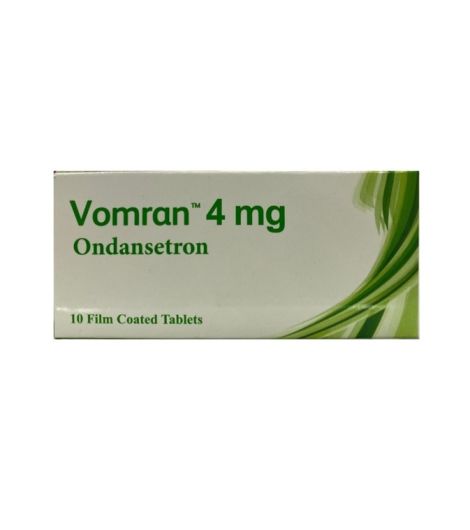 Vomran 4 mg Tablets 10 Tabs