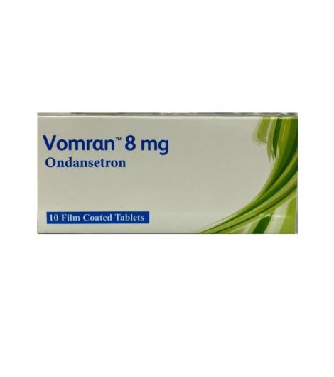 Vomran 8 mg Tablets 10 Tabs