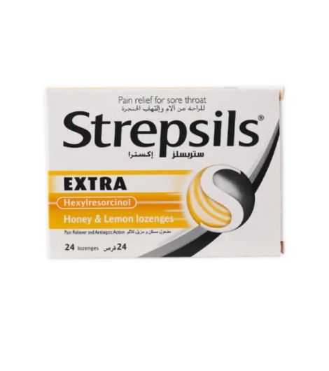 Strepsils Extra Honey & Lemon 24 Lozenges