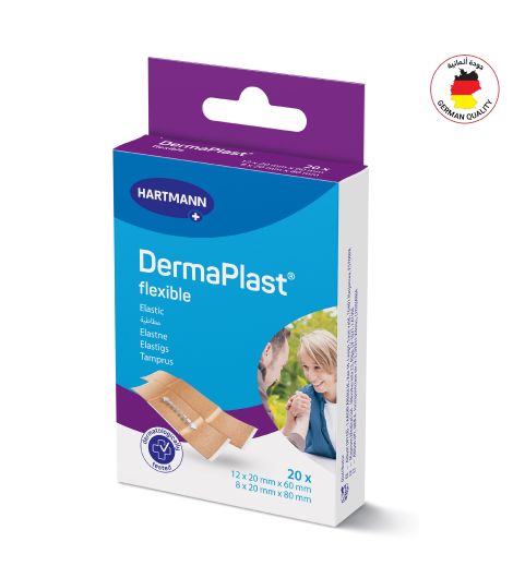 Dermaplast Flexible 20 Plasters 2 Sizes