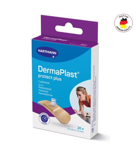 Dermaplast Protect Plus 20 Plasters 19X72mm