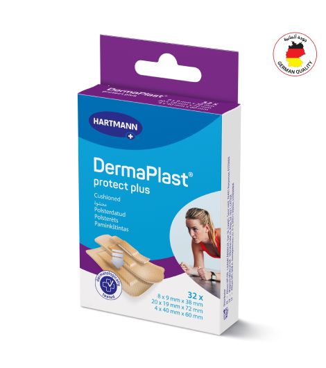 Dermaplast Protect Plus 32 Plasters 3 Sizes