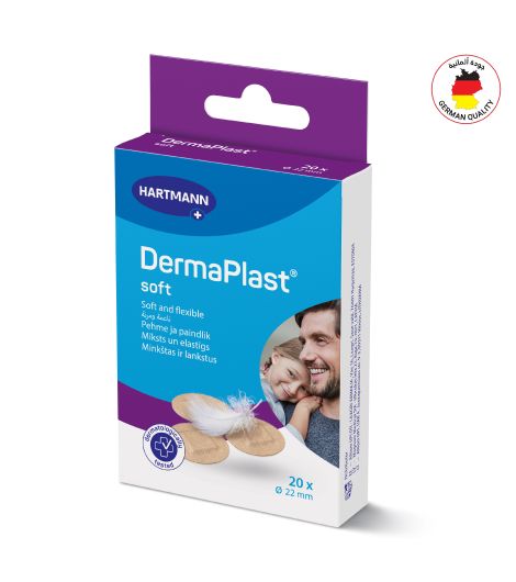 Dermaplast Soft 20 Plasters 22mm