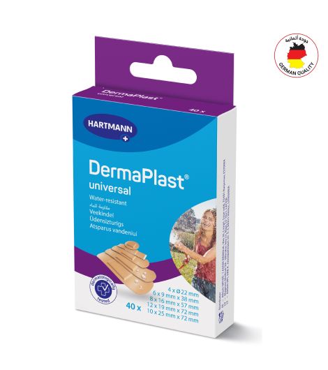 Dermaplast Universal 40 Plasters 5 Sizes