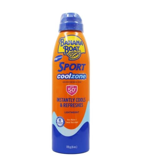Banana Boat Sport Coolzone SPF50+ Spray 170g