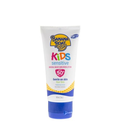 Banana Kids Sensitive Sunscreen Lotion Spf 50+ 90ml