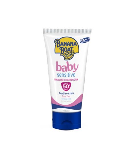 Banana Boat Baby Sensitive Sunscreen Lotion SPF50+ - 90ml