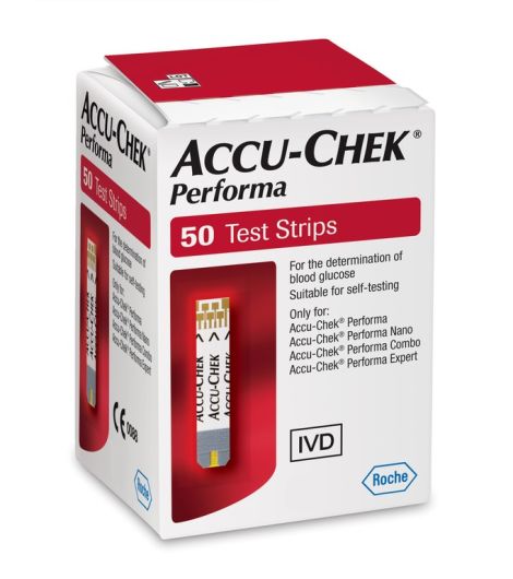 Accu Chek Performa Strips 50s