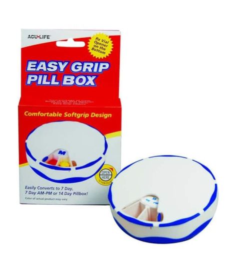 Acu-Life Easy Grip Pill Box 400539