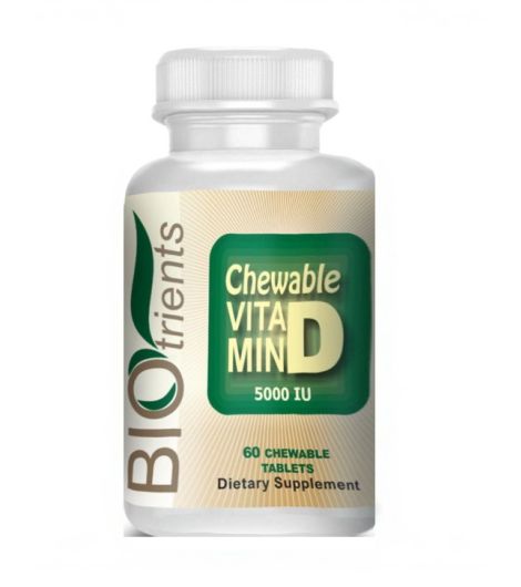 Biotrients Chewable Vitamin D 5000iu 60 Tablets