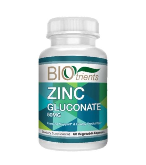 Biotrients Zinc Gluconate 50mg 60 Capsules