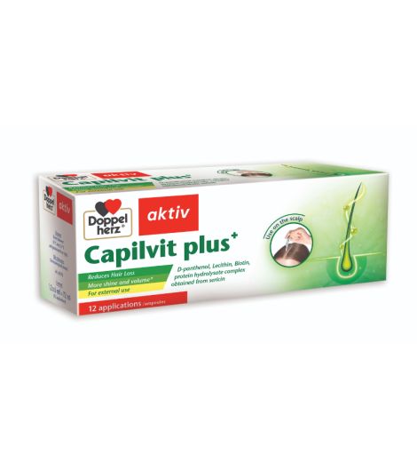Doppelherz Aktiv Capilvit Plus 12 Applications per Ampoules