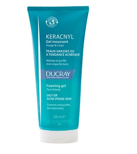 Ducray Keracnyl Foaming Gel 200 ml