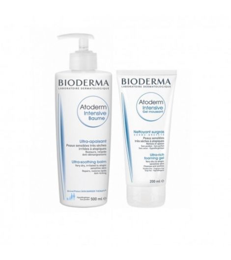 Bioderma Atoderm Intensive 500ml+Foaming Gel offer