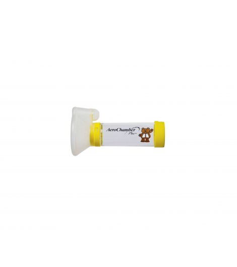 Aero Chamber Child Mask Yellow