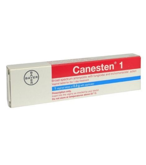 Canesten Vaginal Tab 0.5Gm 1's