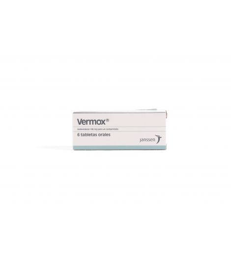 Vermox Tabs 100Mg 6's
