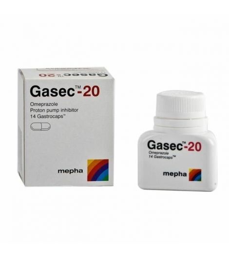 Gasec Capsule 20Mg 14'S