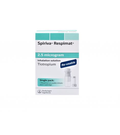 Spiriva Respimat Solution Inhalation 25mcg 60