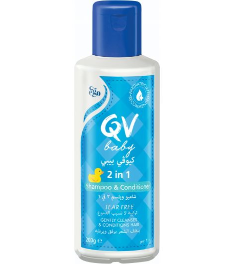 QV Baby 2 In1 Shampoo & Conditioner 200g
