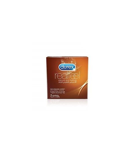 Durex Real Feel Condoms 3's
