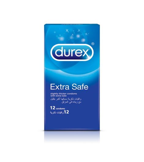 Durex Extrasafe Condms 12's