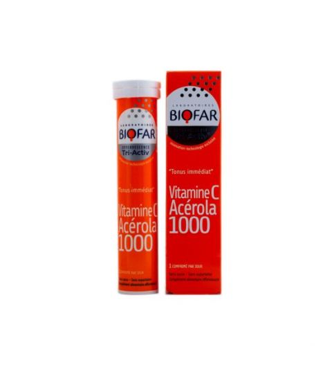 Biofar Vitamin C 1000mg Effevescent 15 Tablets