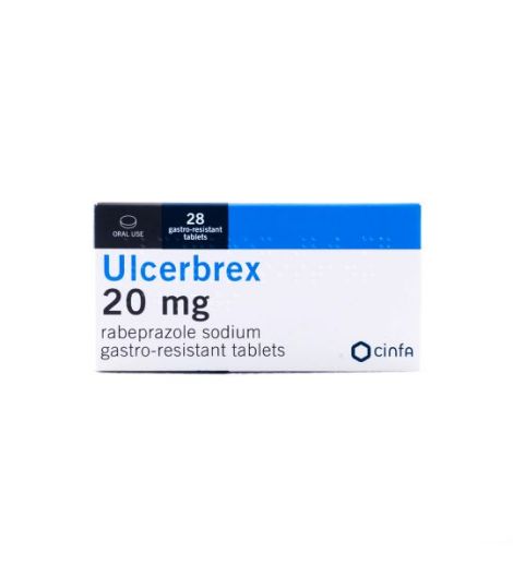 Ulcerbrex 20 MG 28 Tablets