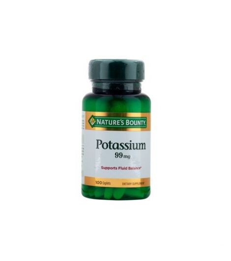 Nature's Bounty Potassium 99mg 100 Tabs