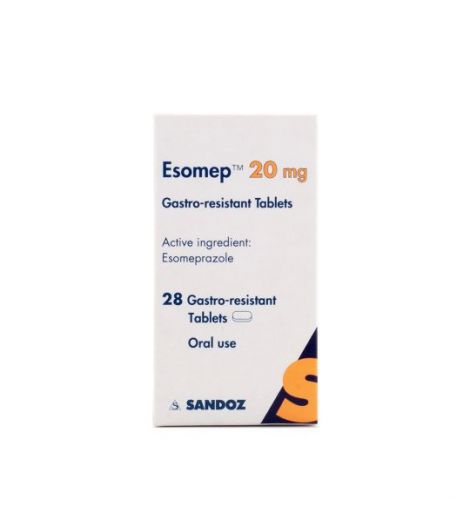 Esomep 20mg 28Tablets