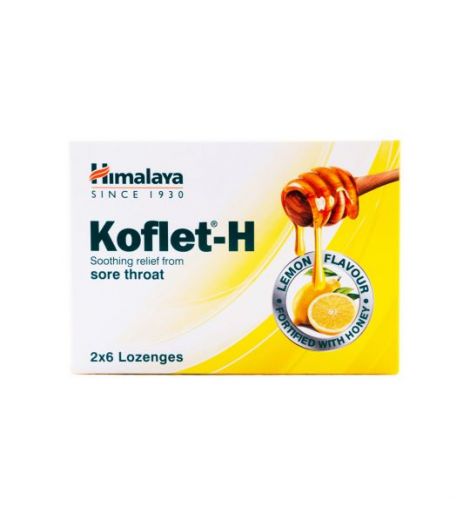 Koflet-H Lozenges Lemon 12's