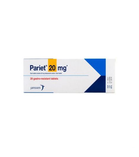 Pariet 20mg 28 Tablets