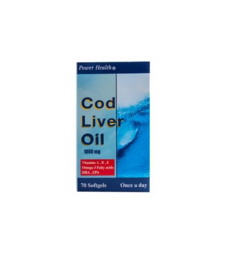 Power HCod LiverOil70Softgel