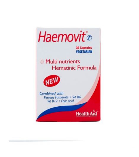 Health Aid Haemovit F 30 Caps